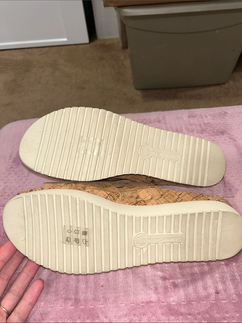 L'AmourDesPieds Women’s Sandals in Cream – Chic Everyday Style - Picture 5 of 8